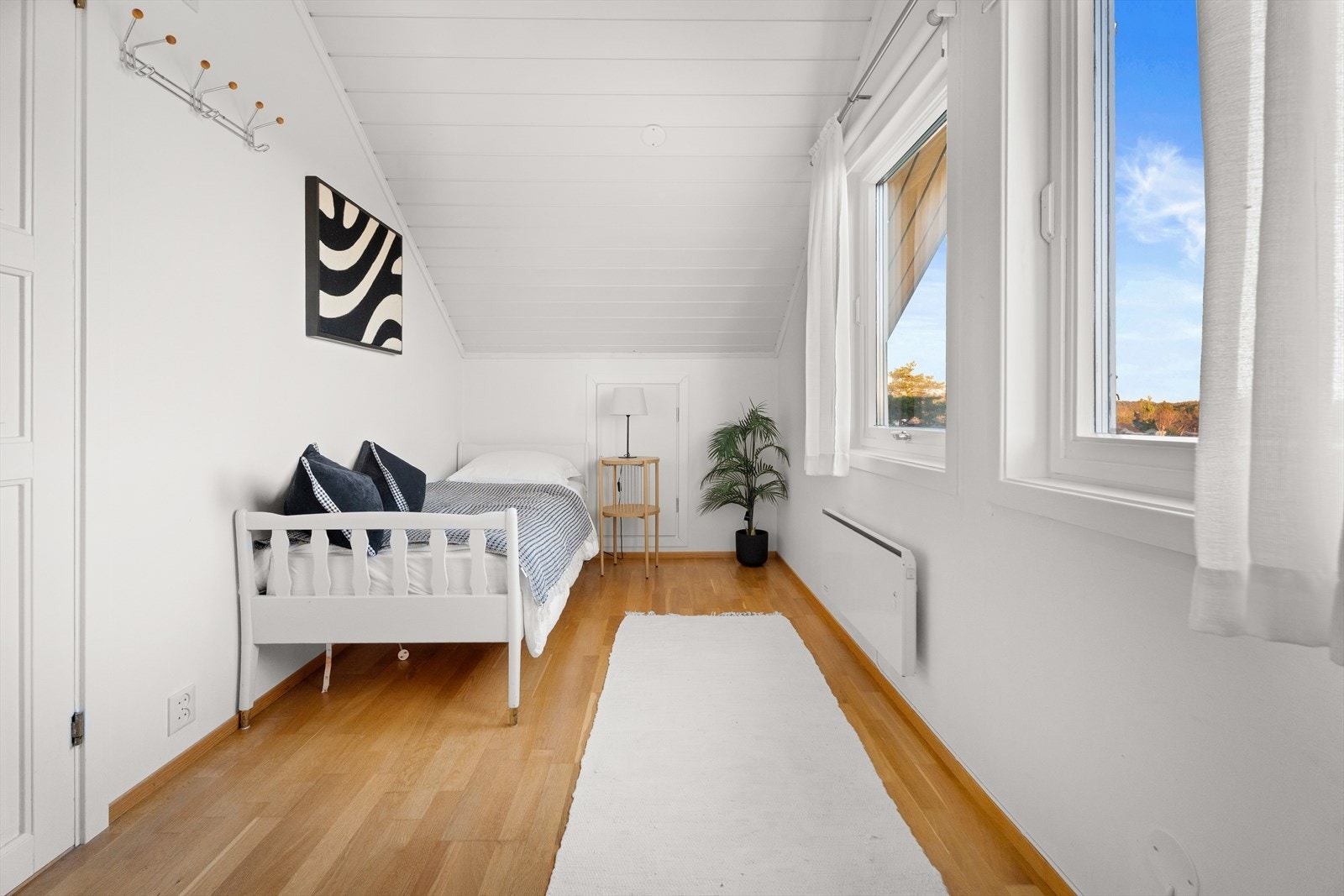 Rom innredet som soverom, dog er ikke dette omsøkt til soverom Galleribilde