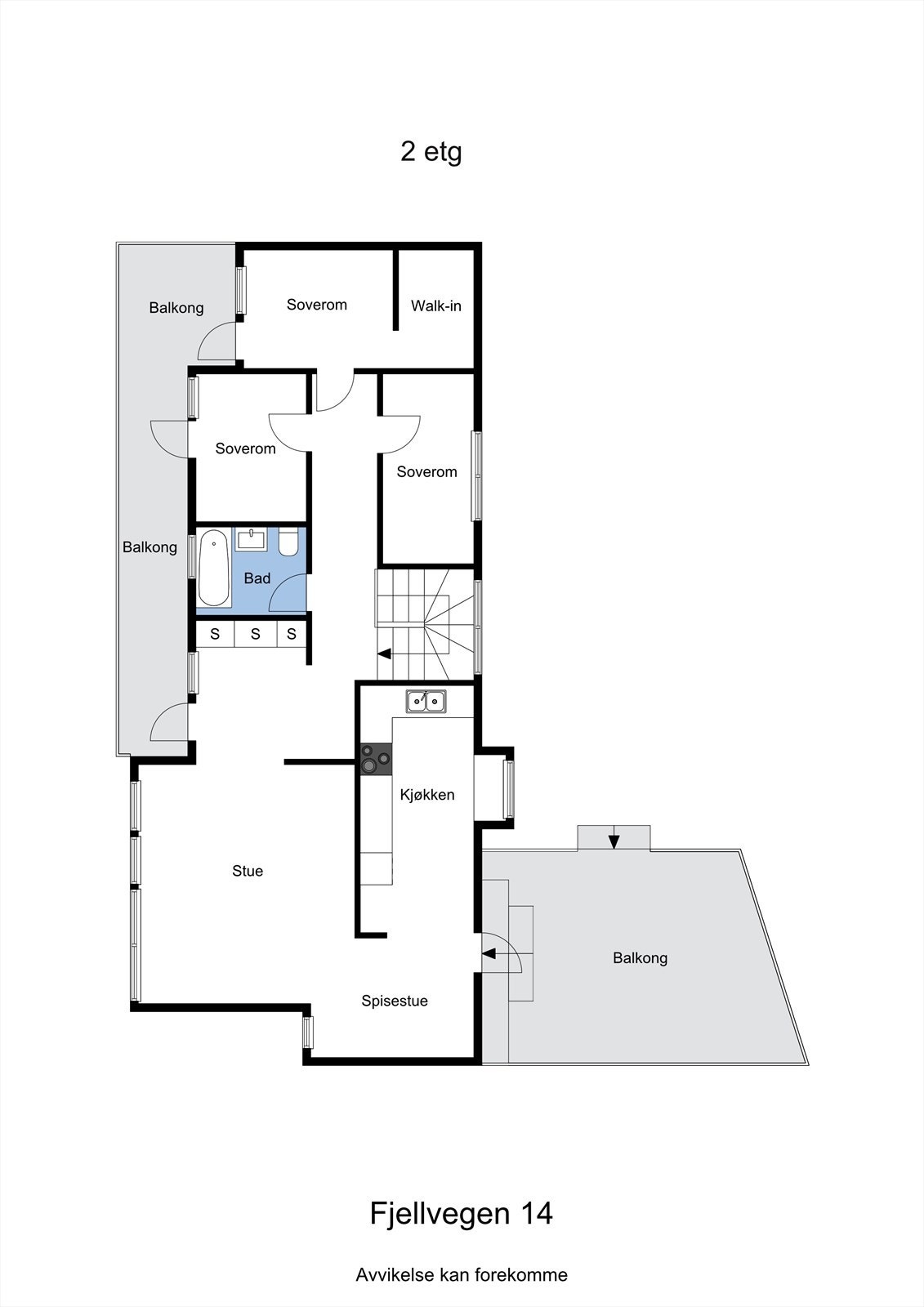 Planskisse hovedplan. Galleribilde