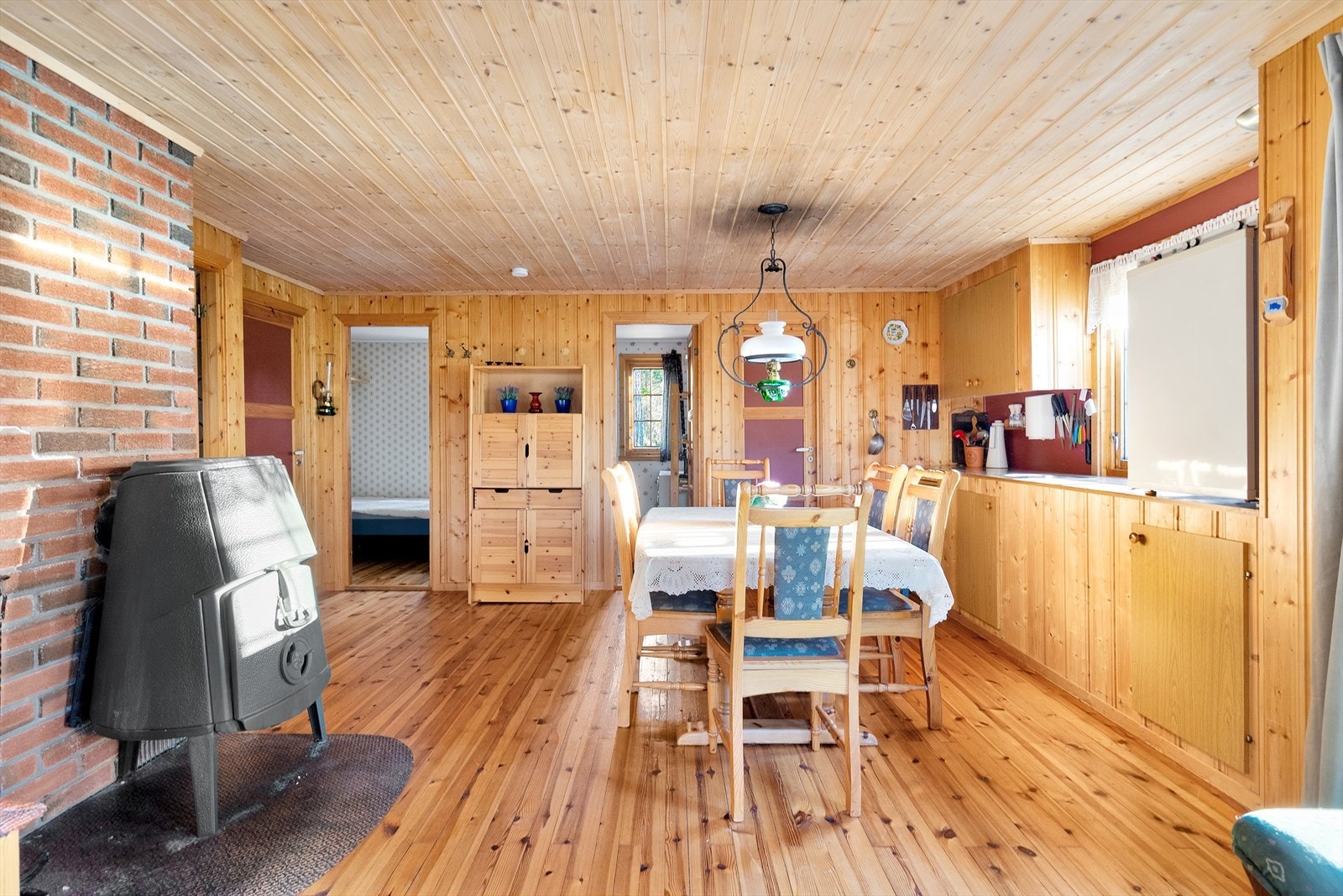 Fyr opp i peisen på kalde dager! Galleribilde