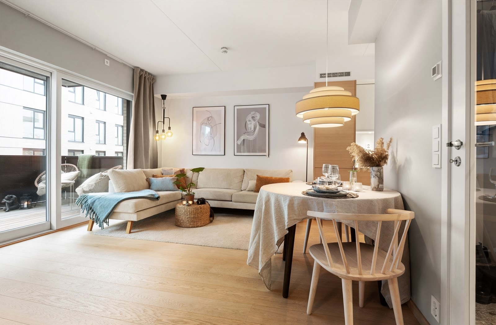 Stueområdet byr på flere gode innredningsmuligheter. Galleribilde