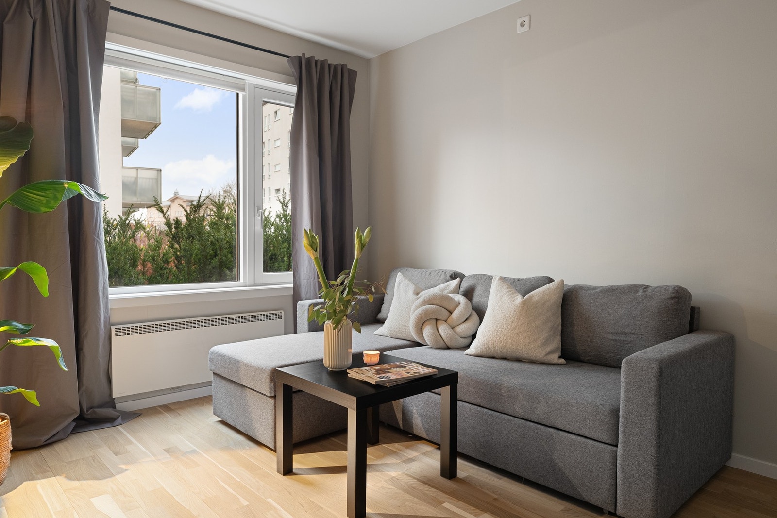 Leiligheten er populær blant leietakere og bidrar til reduserte bokostnader for eier. Galleribilde