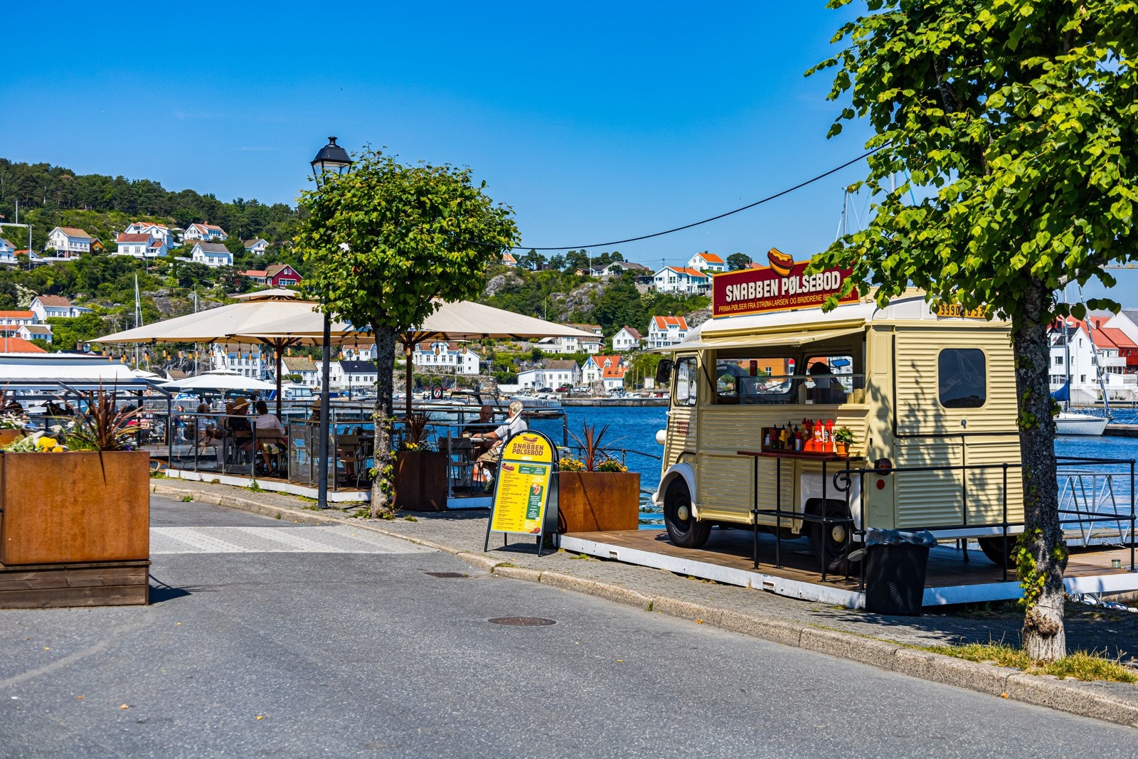 Risør sentrum. Galleribilde