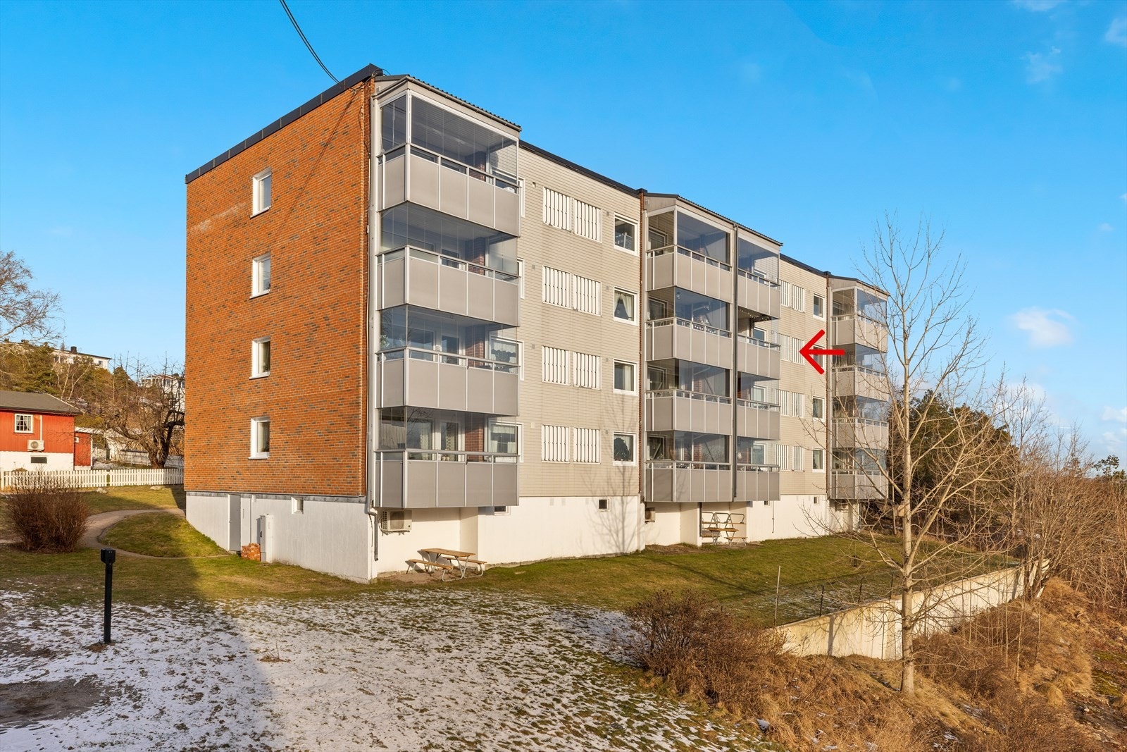 Pen 3-roms borettslagsleilighet med flott utsikt og fin beliggenhet, på Rolvsøy! Galleribilde