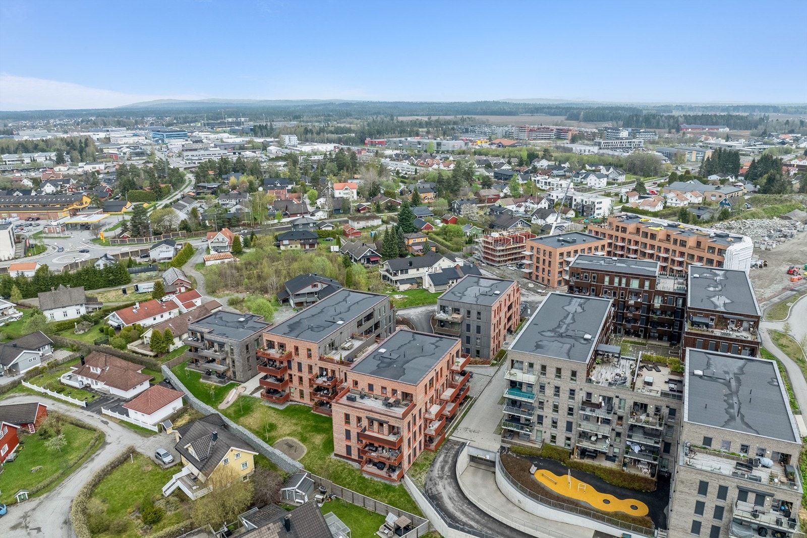 Attraktivt boområde på Jessheim med nærhet til sentrum og til flotte tur-områder Galleribilde