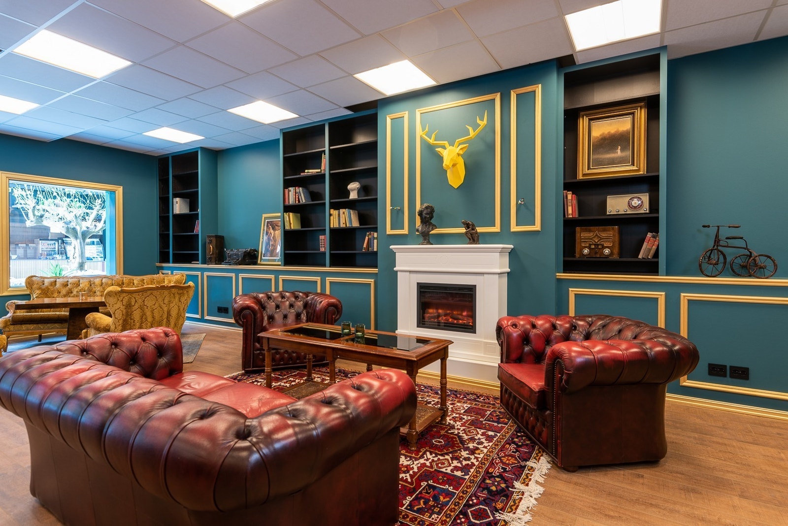 Her finner du mange sosiale og naturlige møteplasser som fremmer nettverksbygging og samvær Galleribilde