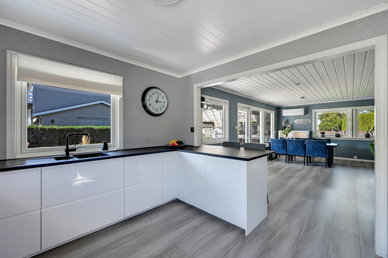 Åpen løsning til kjøkken Galleribilde