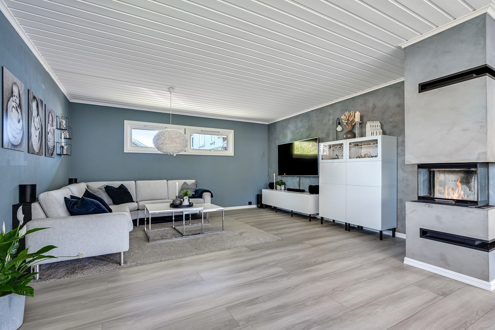 Ny og rålekker peisovn er det også Galleribilde