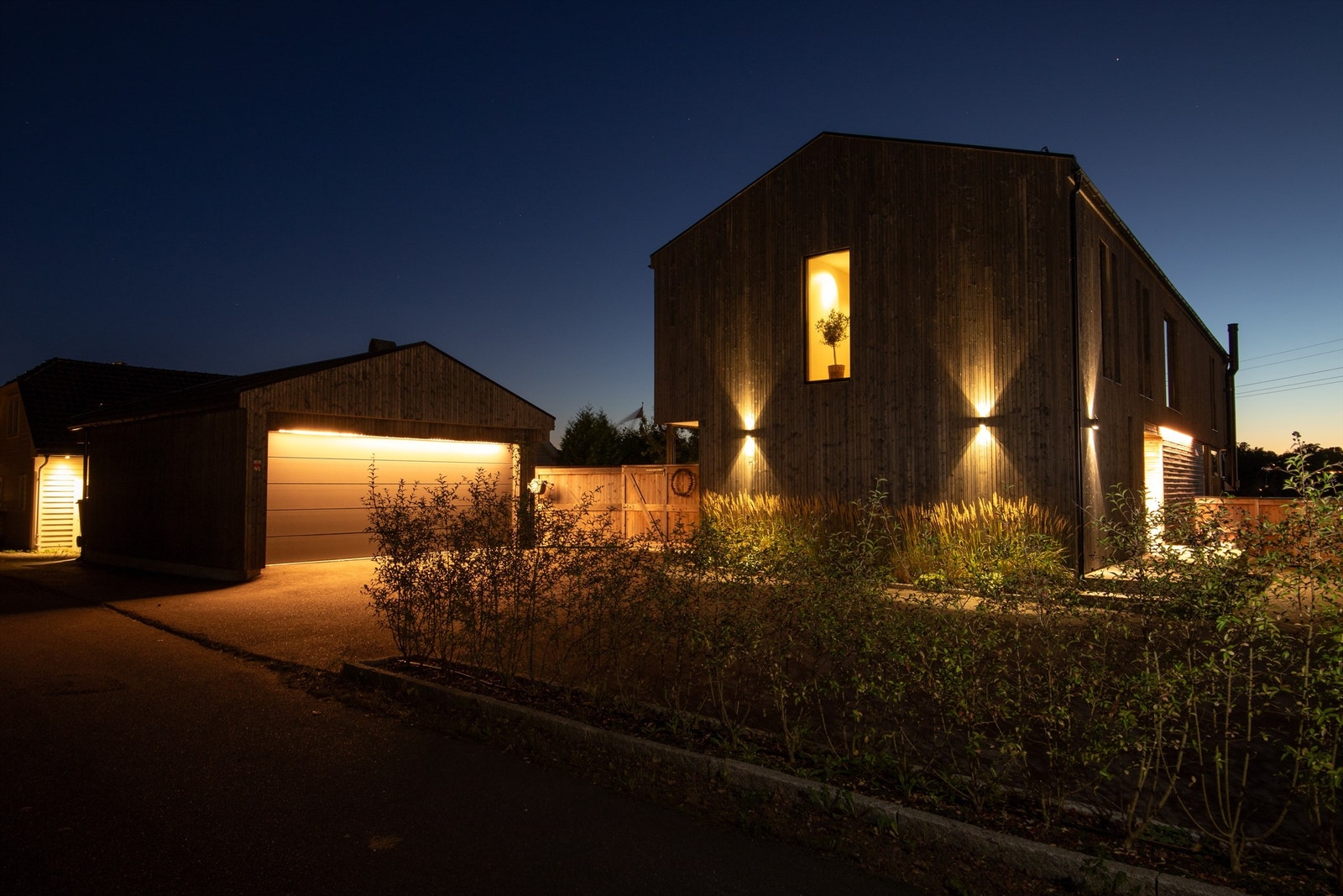 Hyggelig inngangsfasade. Galleribilde