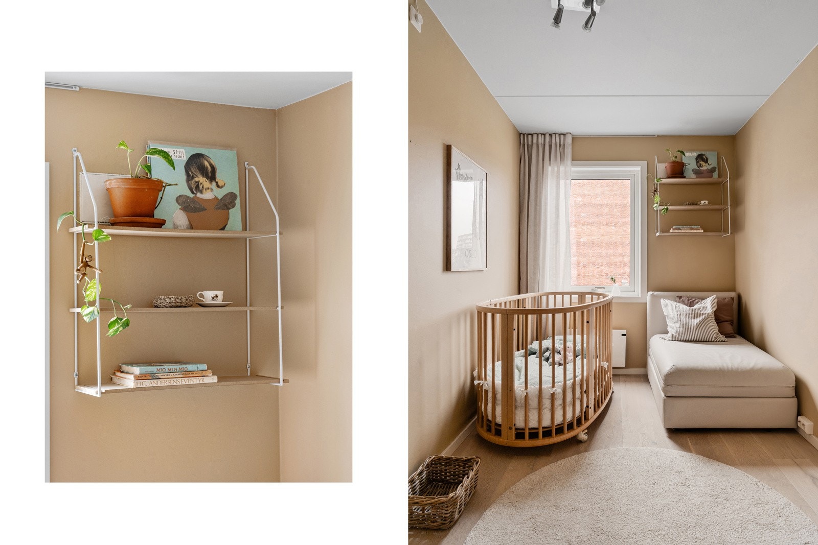 Soverommet egner seg godt som barnerom, gjesterom eller hjemmekontor, avhengig av behov og ønske Galleribilde