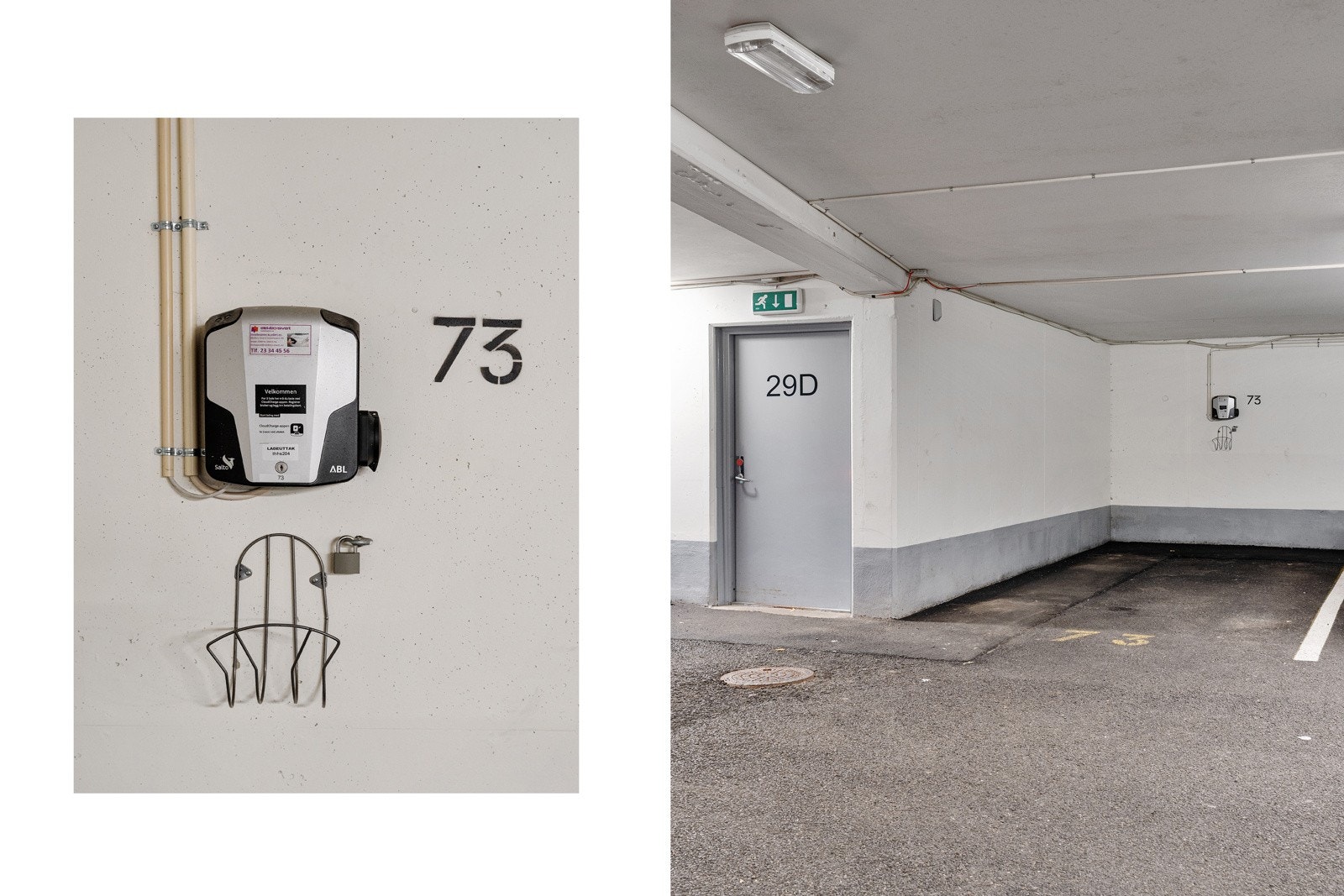 Elbillading betales per kwh brukt i lading på faktura direkte fra CloudCharge Galleribilde