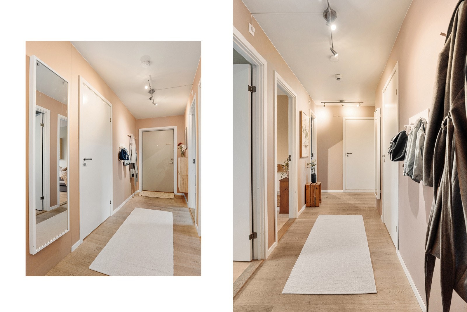 Innbydende entré som gir et godt førsteinntrykk av boligen Galleribilde