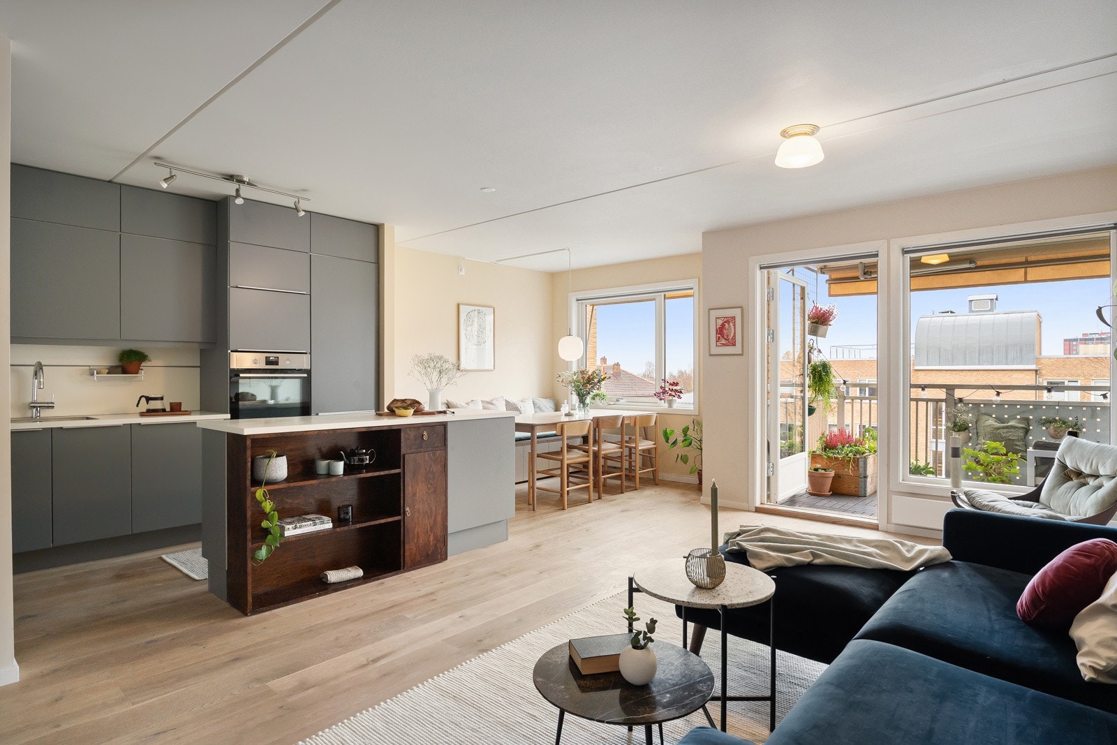 Velkommen til visning av flotte Hans Nielsen Hauges gate 29D. Foto: Kevin Fauske Galleribilde