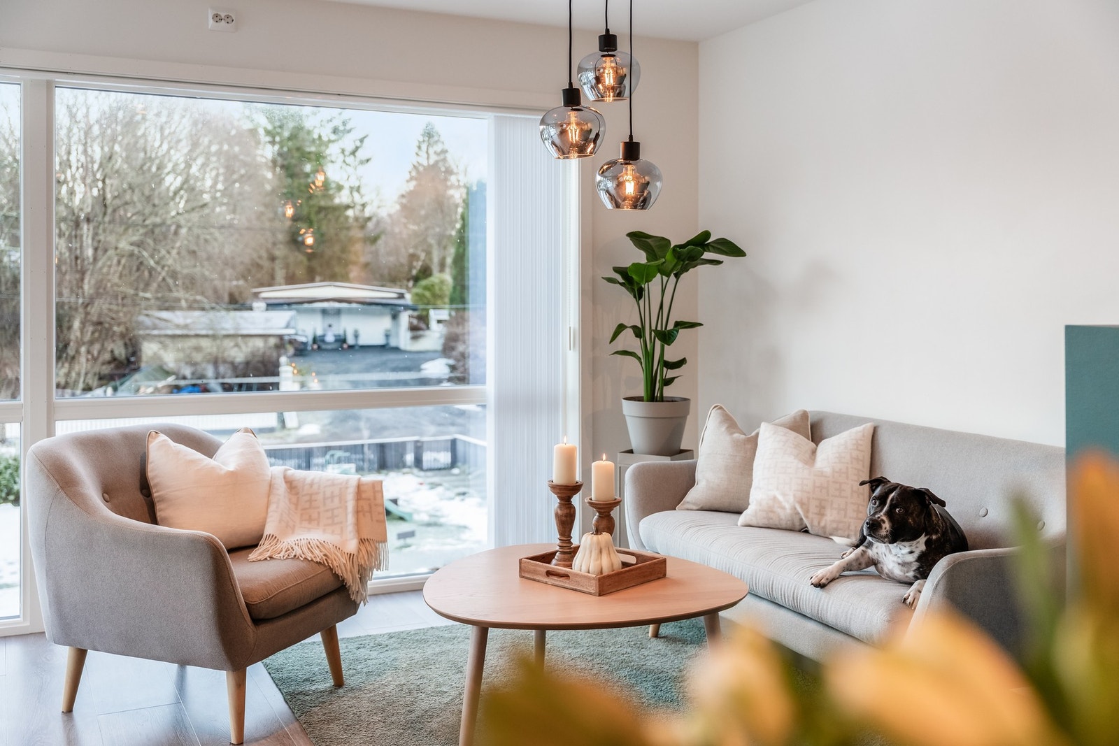 En moderne tomannsbolig av høy standard. Galleribilde