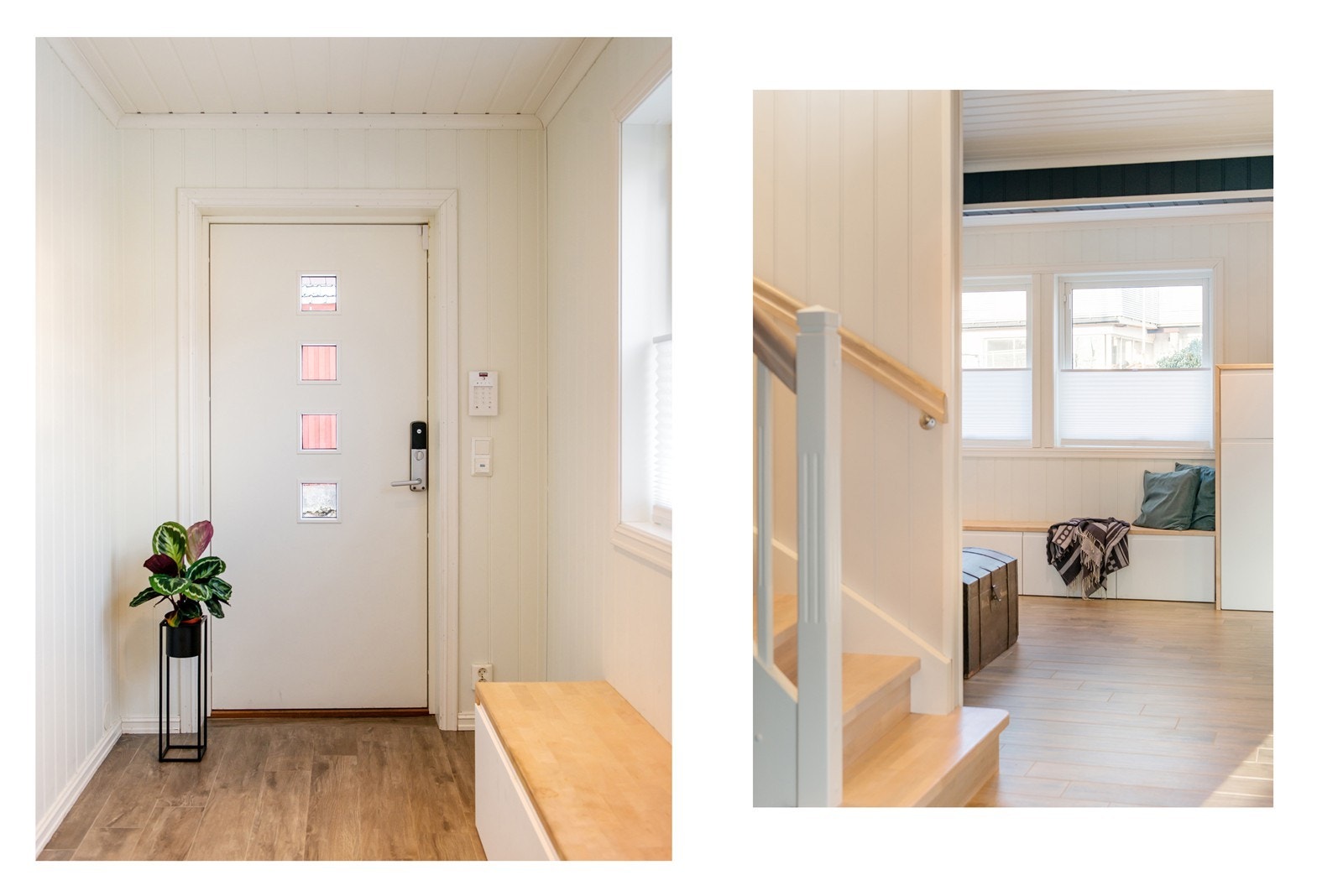 Inngangsdør og entré Galleribilde