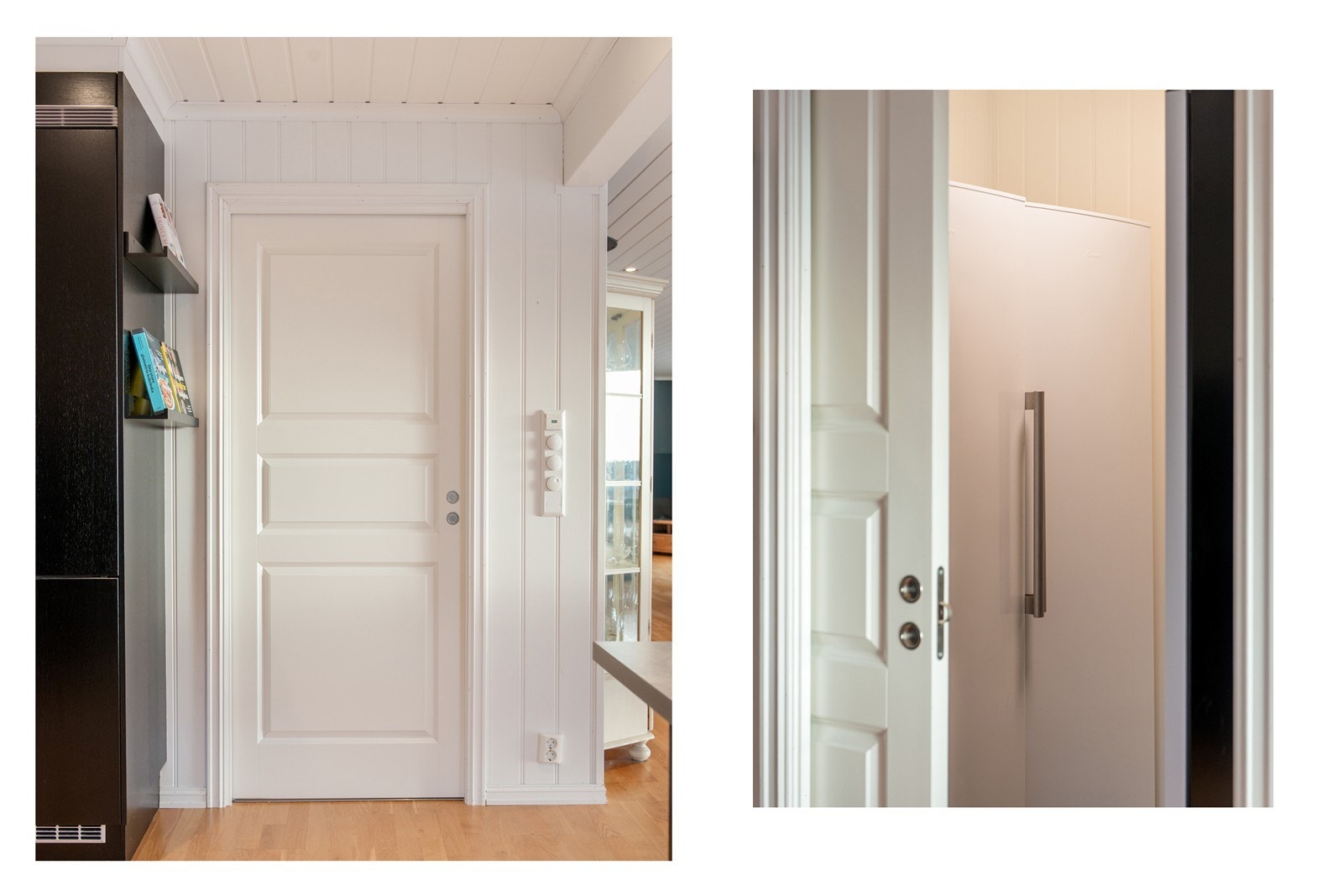 Innvendig bod med inngang fra kjøkkenet Galleribilde