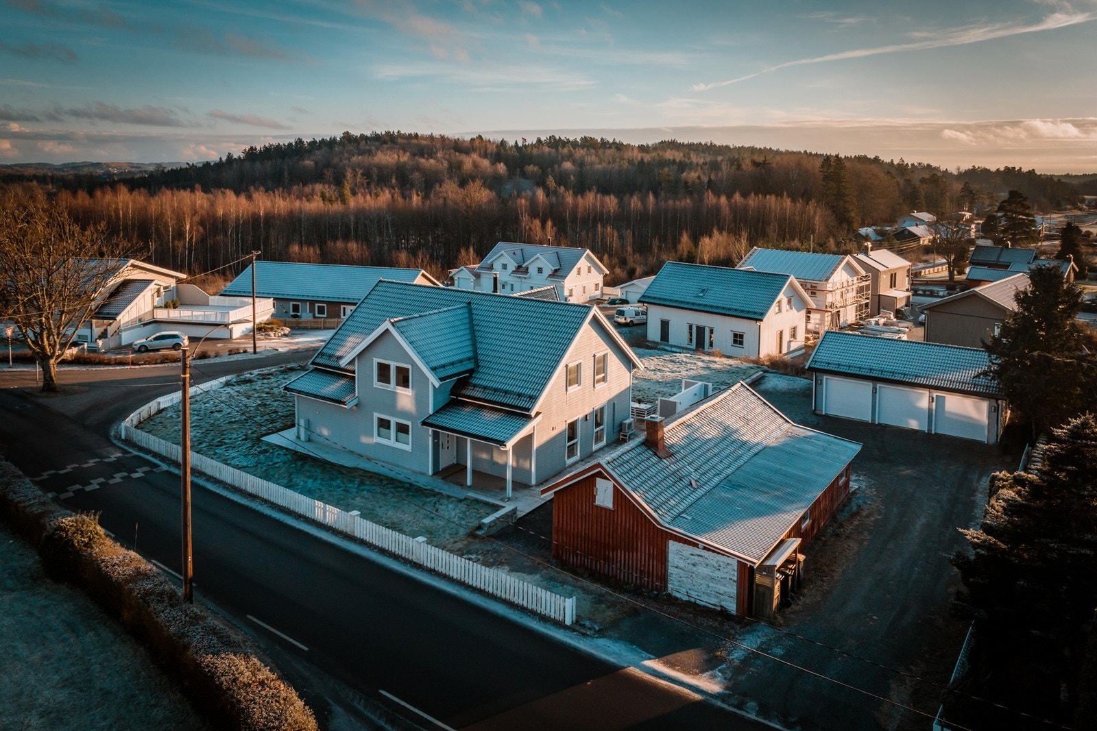 Fasade fra nordvendt retning Galleribilde