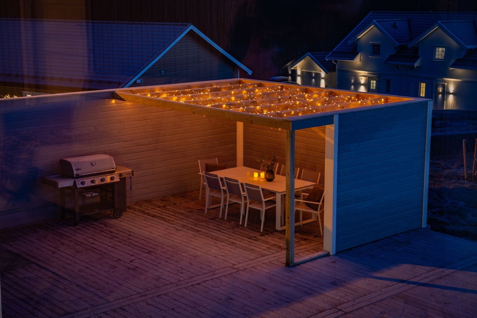 God stemning på kvelden Galleribilde