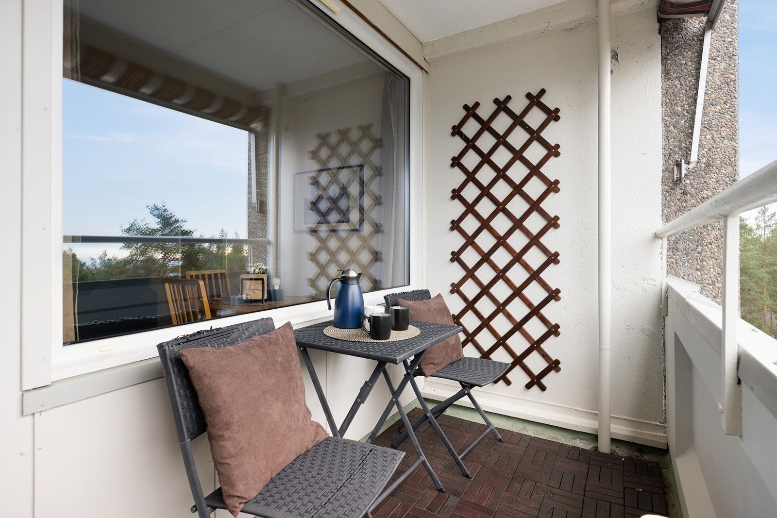 Fin balkong Galleribilde