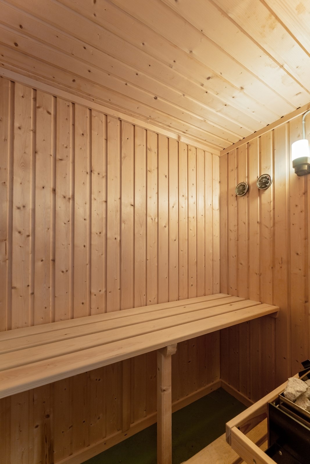 Dusjrom og badstue er begge eldre dato hvor oppgraderinger må påregnes. Galleribilde