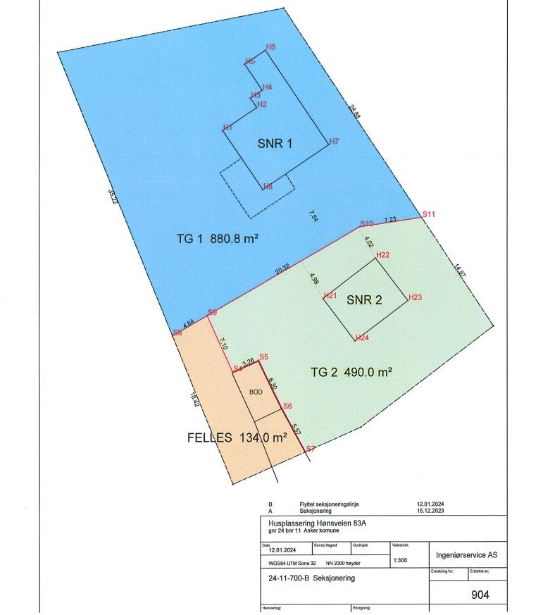 Hele eiendommen selger under ett. Galleribilde