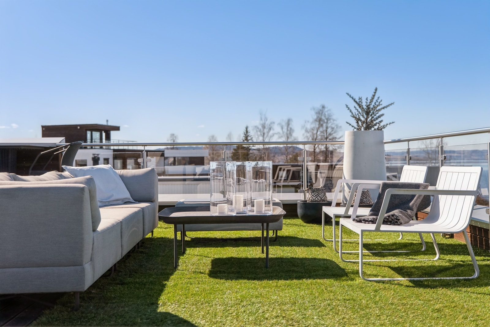 Fantastisk takterrasse! Galleribilde