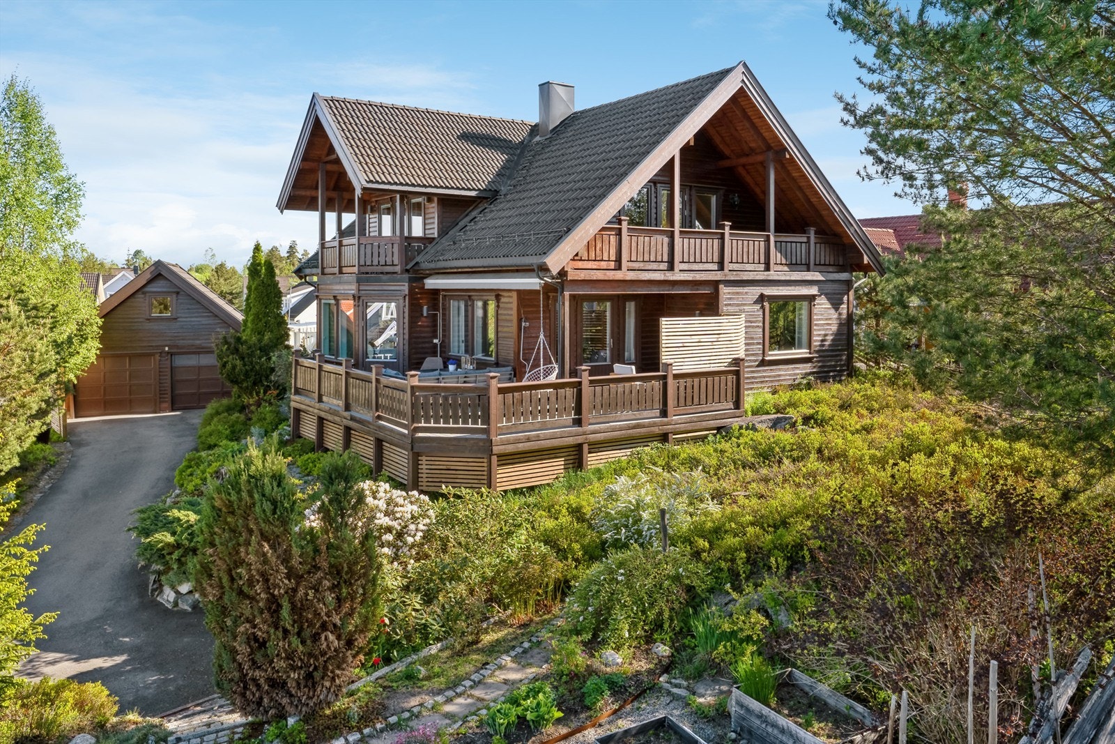 Maiblomvegen 10 - En stor og innholdsrik enebolig i attraktivt boområde på Jesshiem Galleribilde