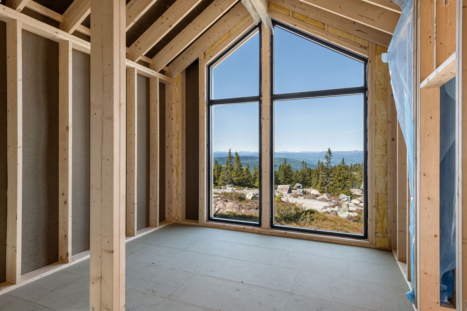 Fra hovedsoverommet har du panoramautsikt Galleribilde