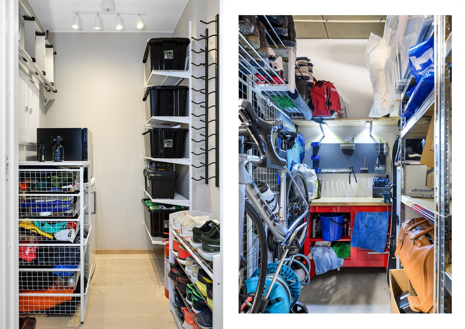 Leiligheten har bod både i leiligheten og ekstern bod i underetasjen. Godt med lagringsplass med andre ord. Galleribilde