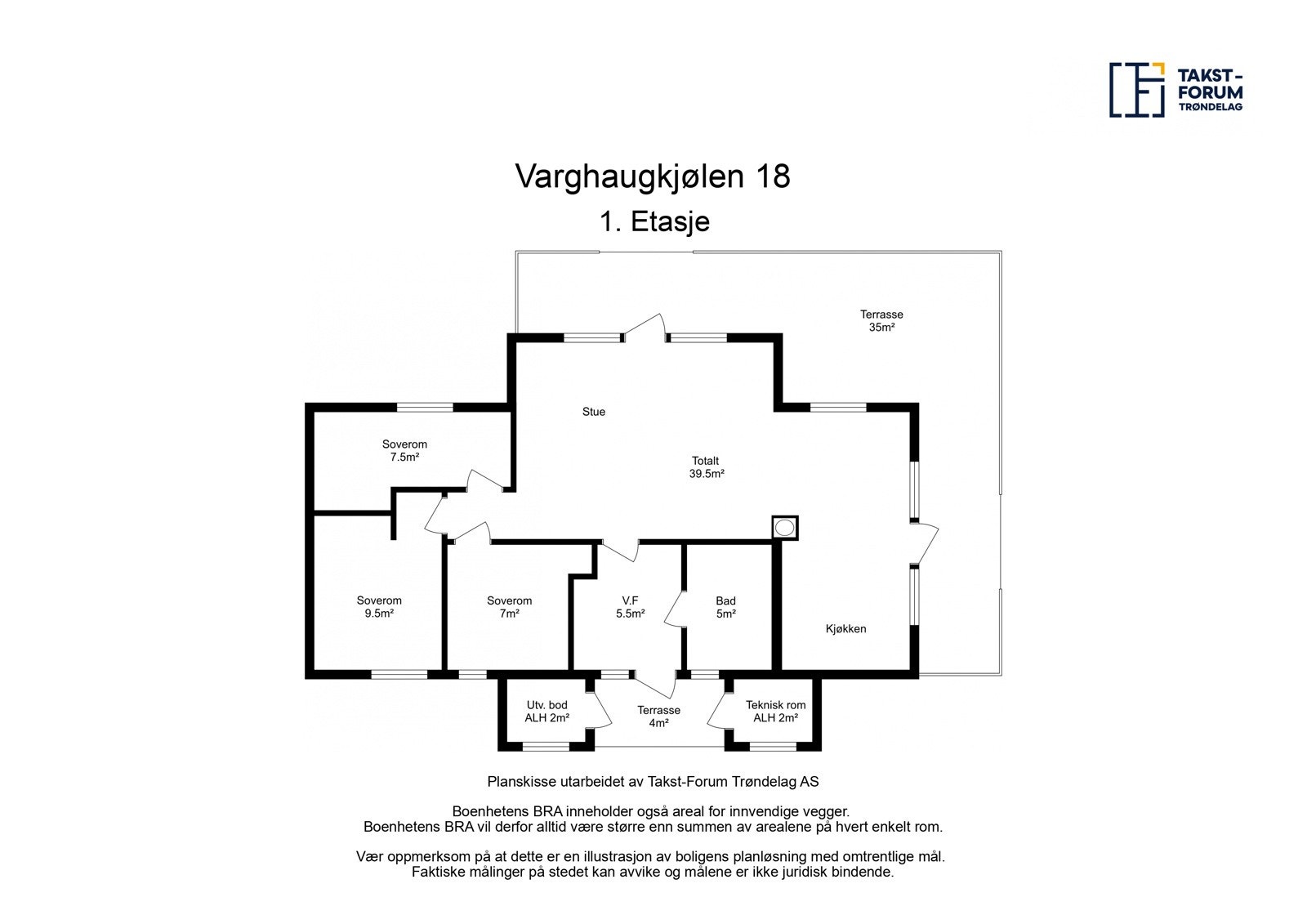 Plantegning. Galleribilde