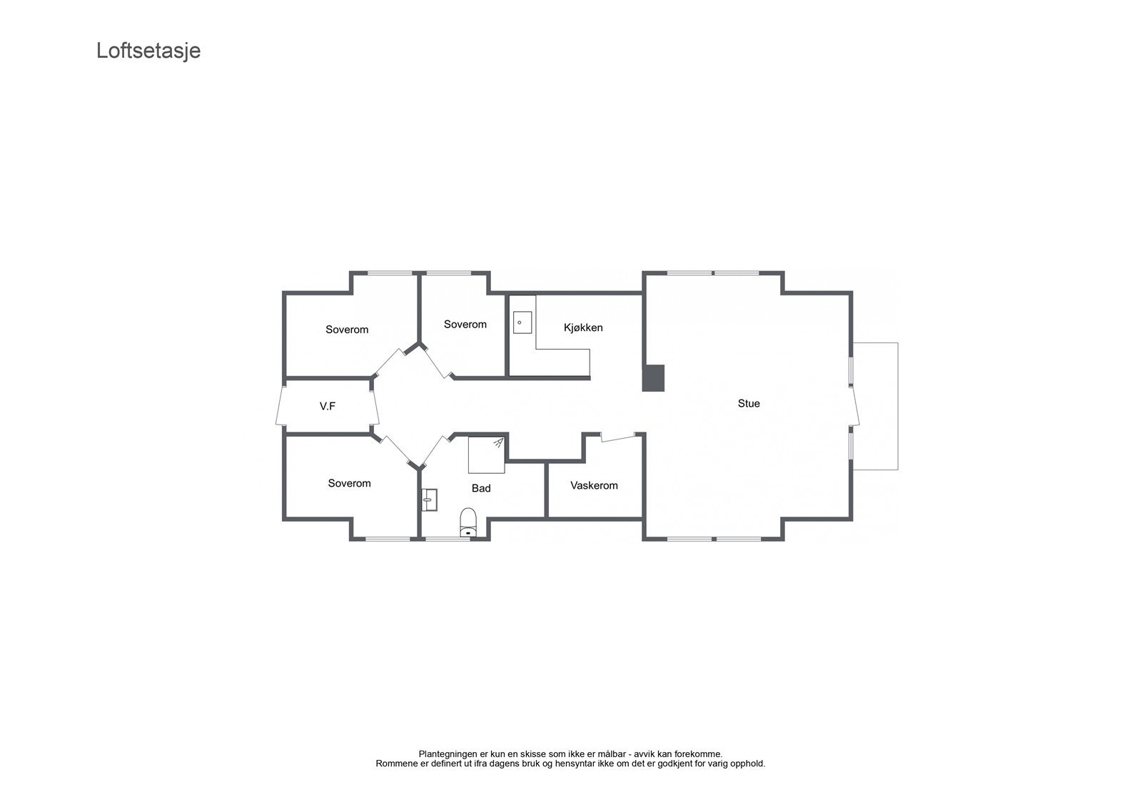 Loftsetasje - Vesterøyveien 281- Utleiedel Galleribilde