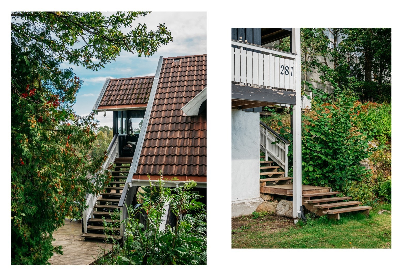 Inngangsparti til utleiedelen Galleribilde