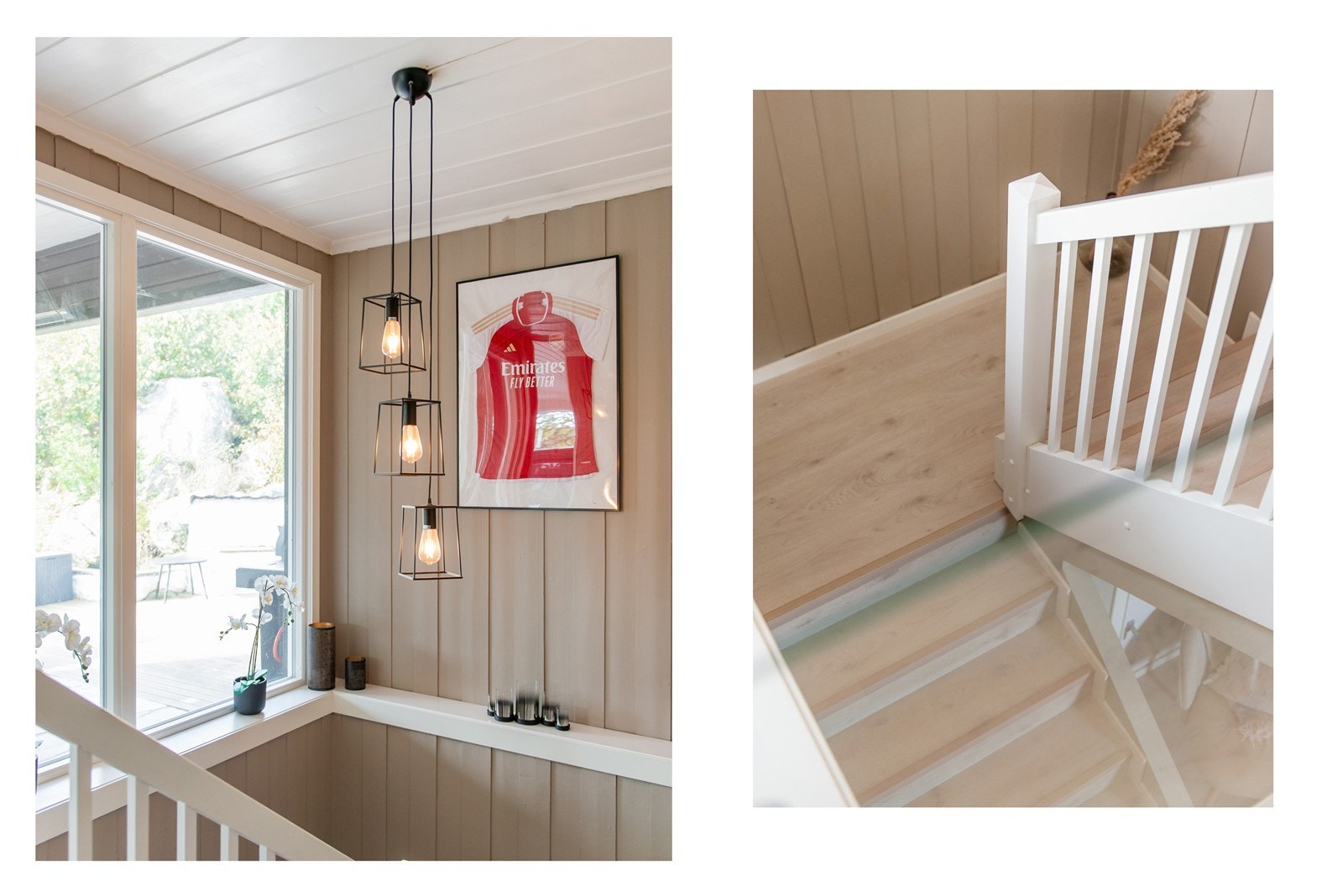 Trappeløpet ned til underetasjen Galleribilde