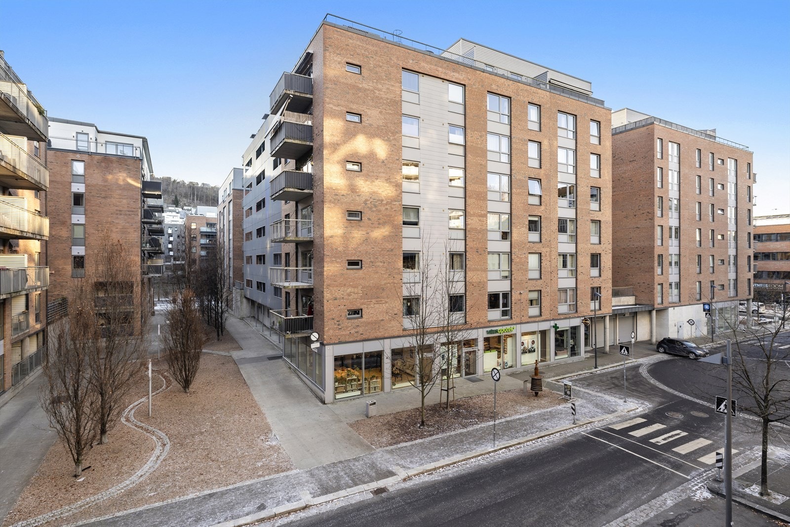 I Kværnerbyen får du en sjelden kombinasjon av historie, nærmiljø, moderne komfort og naturopplevelser. Galleribilde