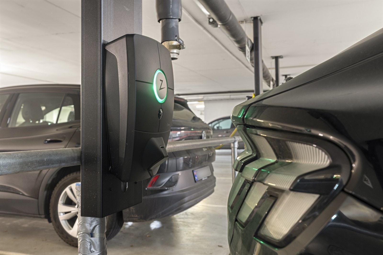 Det medfølger elbillader. Galleribilde