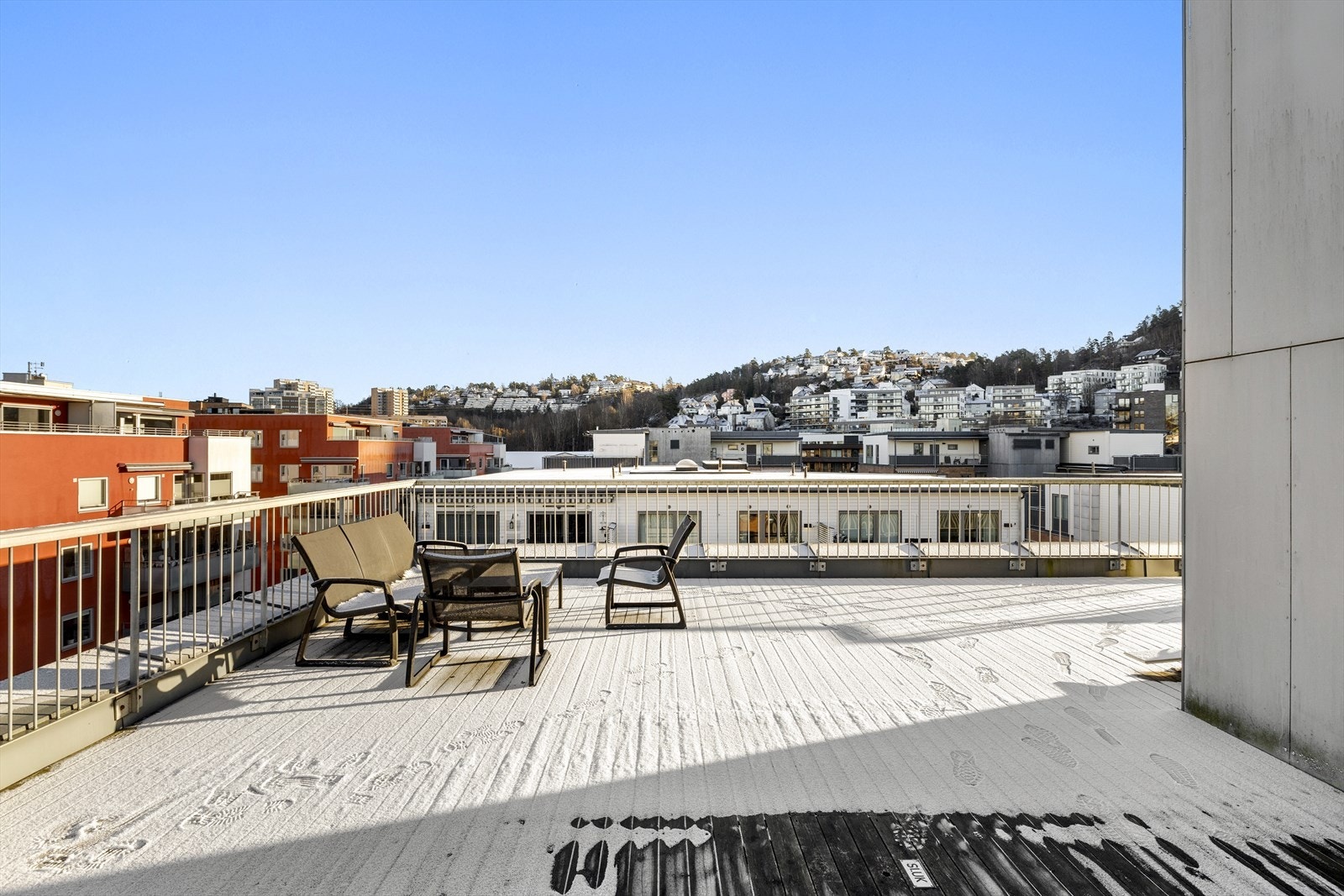 Her har du også godt med sol og utsikt. Galleribilde