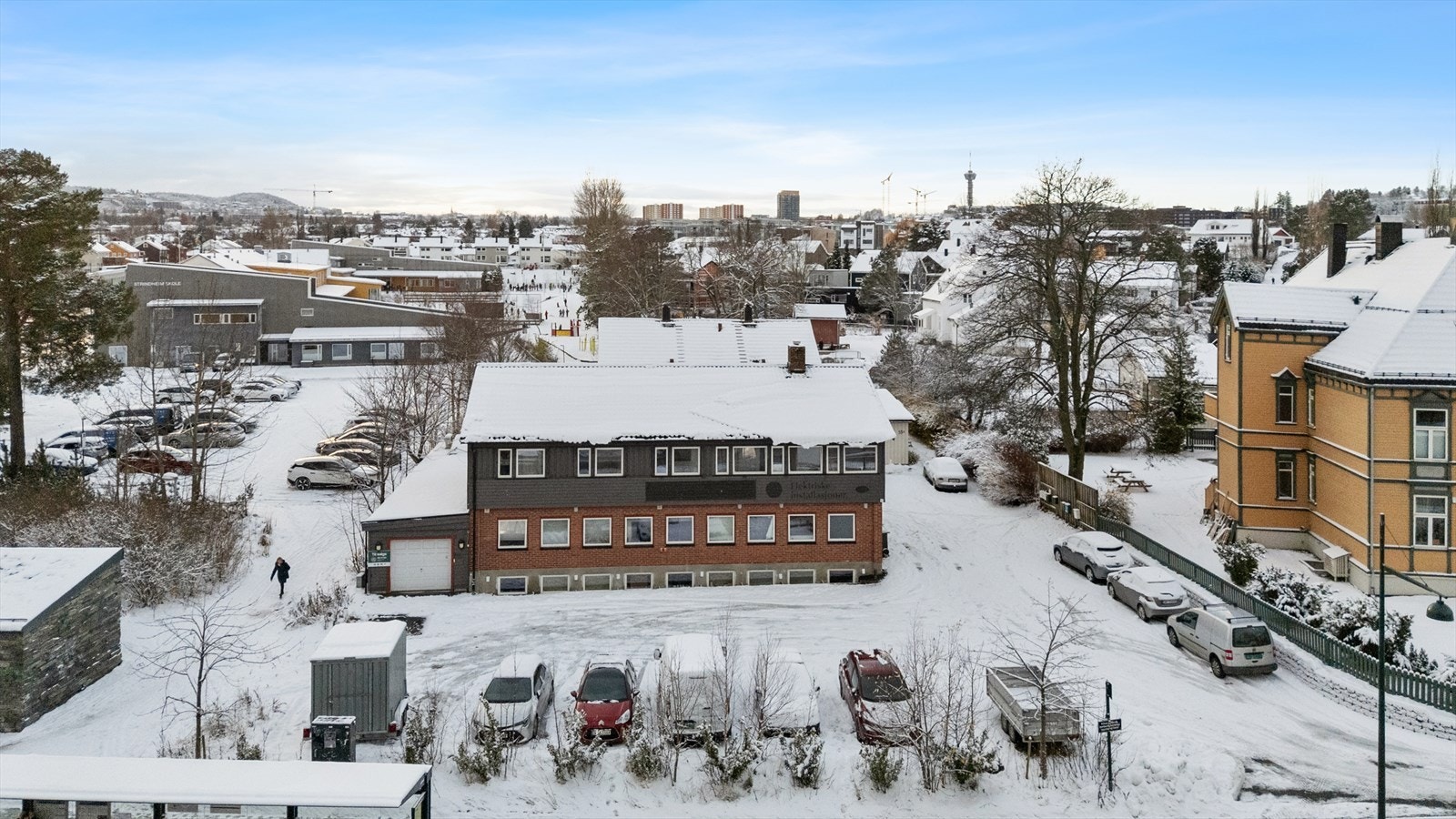 Boligen går over tre plan. Galleribilde