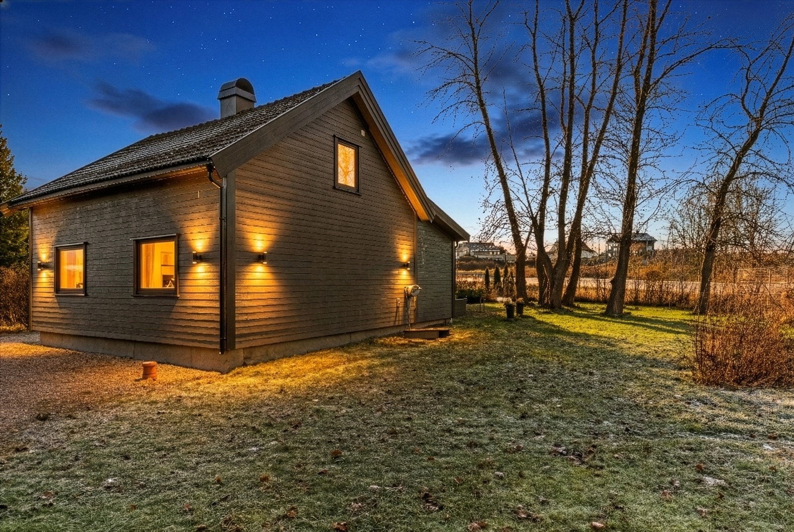 Eneboligen fra 1899 har en kombinasjon av historiske trekk og moderne oppgraderinger. Galleribilde