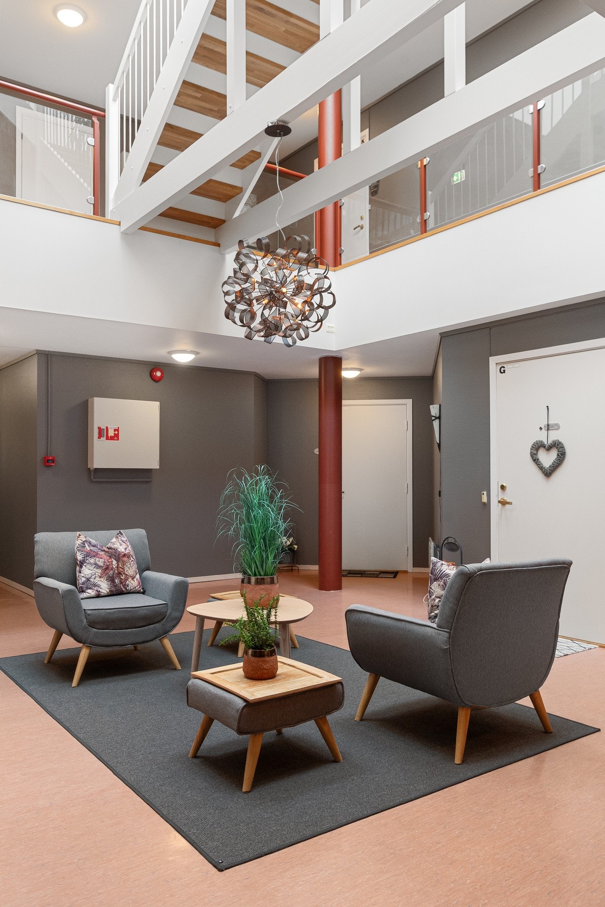 Hyggelig fellesareal Galleribilde