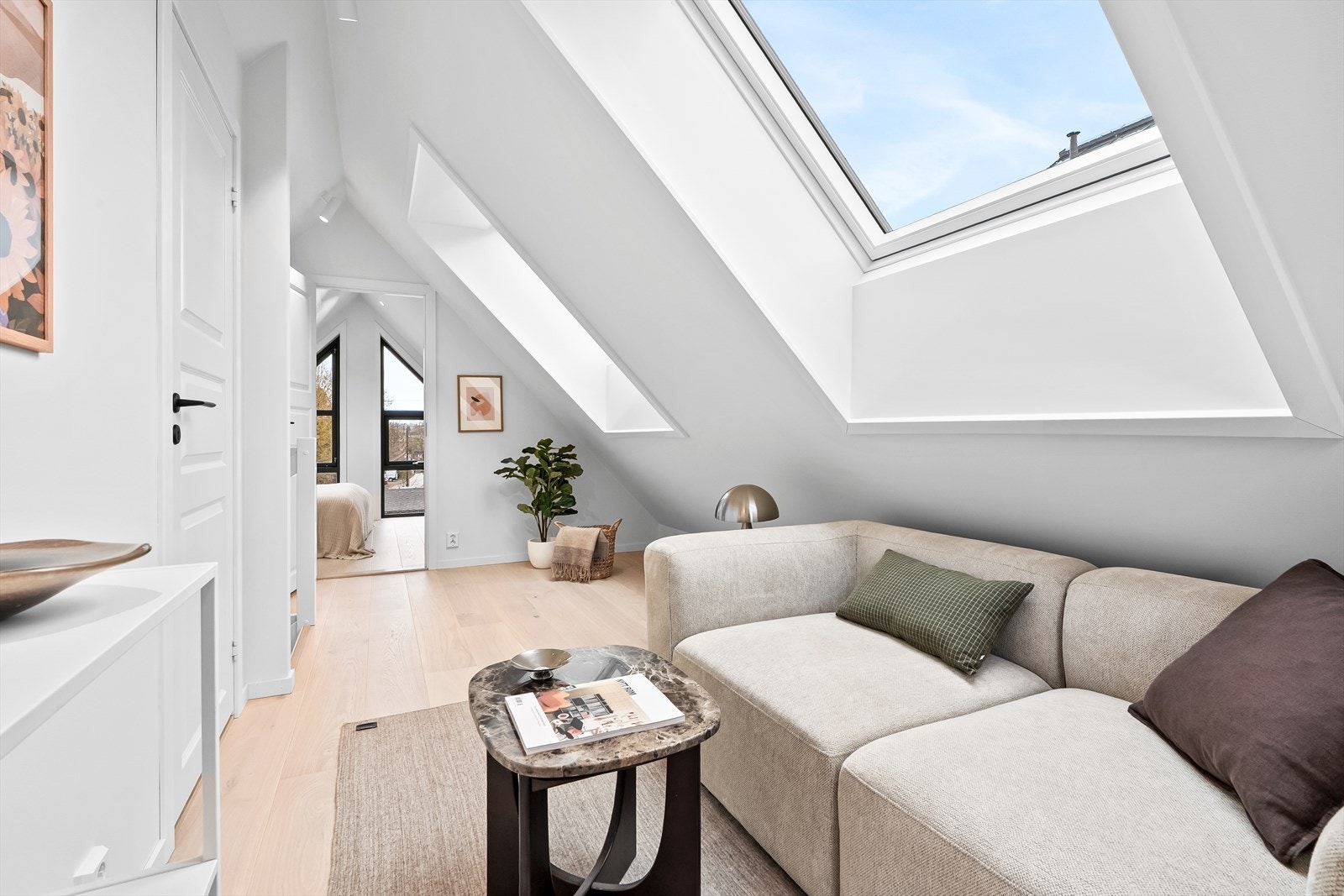 Loftstue Galleribilde