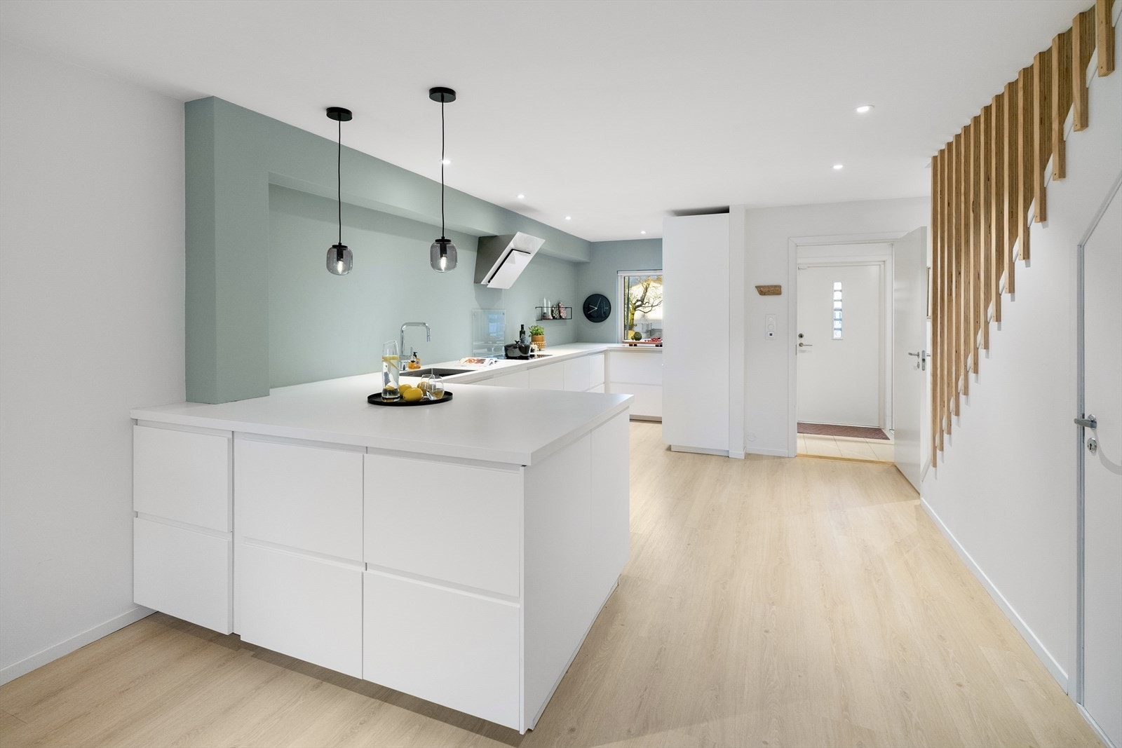 Innbydende kjøkken Galleribilde