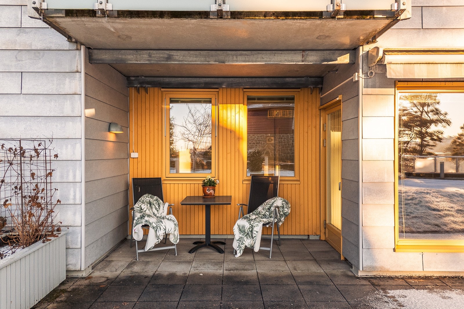 Kollektiv kabel-TV og bredbånd tilknyttet Telenor er inkludert i felleskostnader. Galleribilde