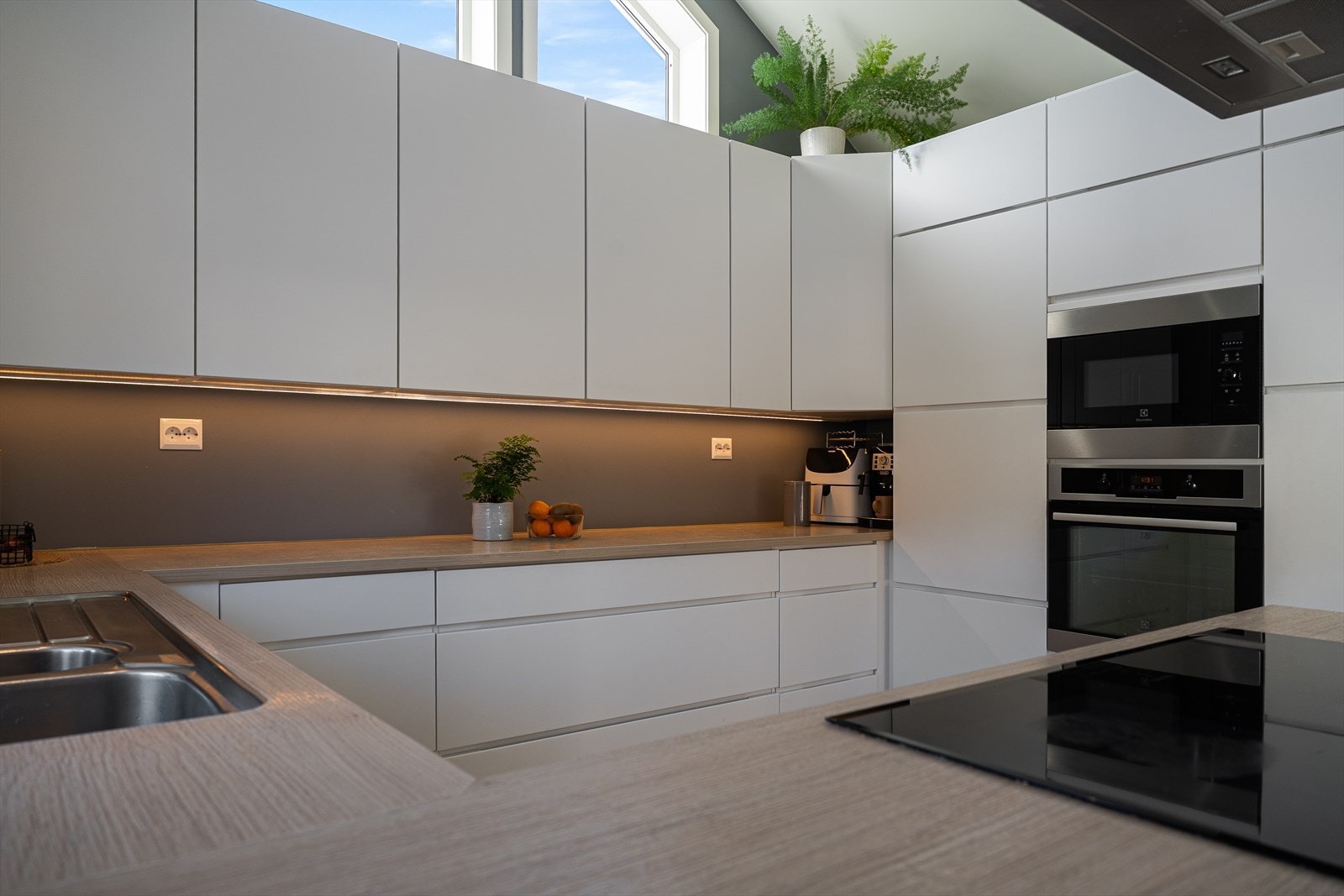 Integrert stekeovn og mikro Galleribilde