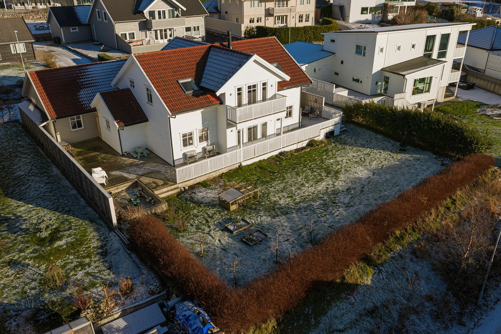 Kjekt boligfelt for det meste bestående av enebolig bebyggelse. Galleribilde