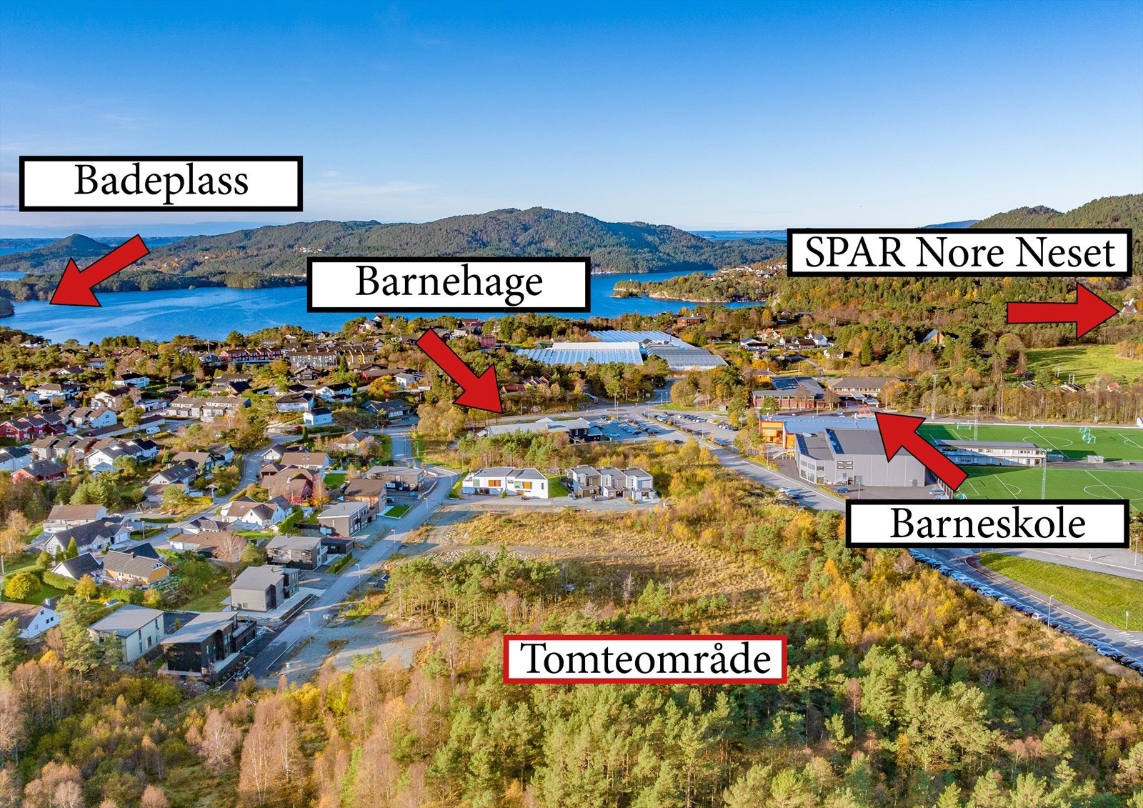 - Nore Neset har rikelig å by på, både for store og små - Galleribilde