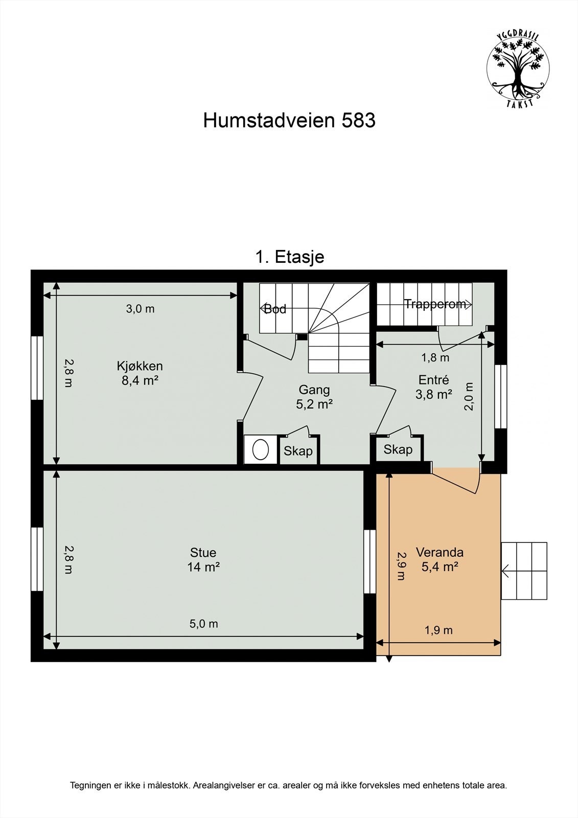 Planskisse. Galleribilde