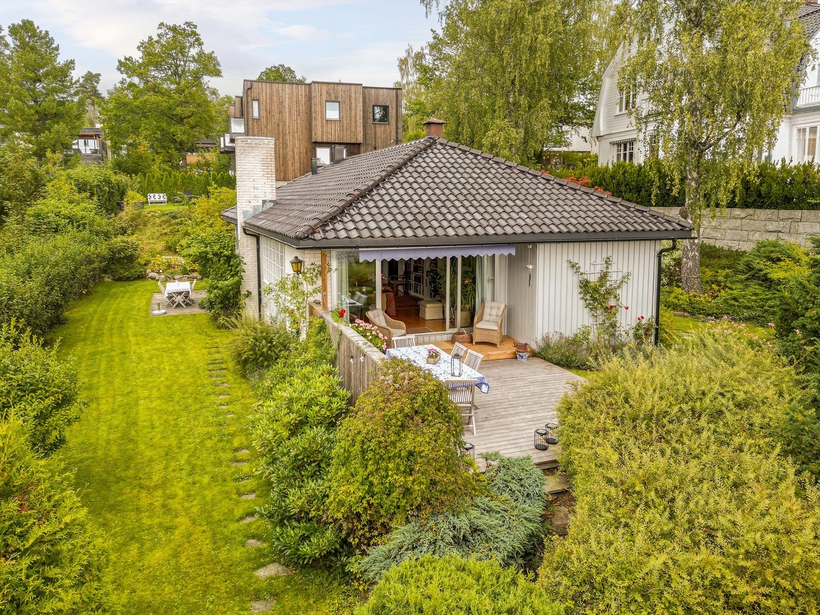 Velkommen til Arnebråtveien 19G, presentert av Nina Osnes v/ Nordvik. Foto: Veronika Moen Galleribilde