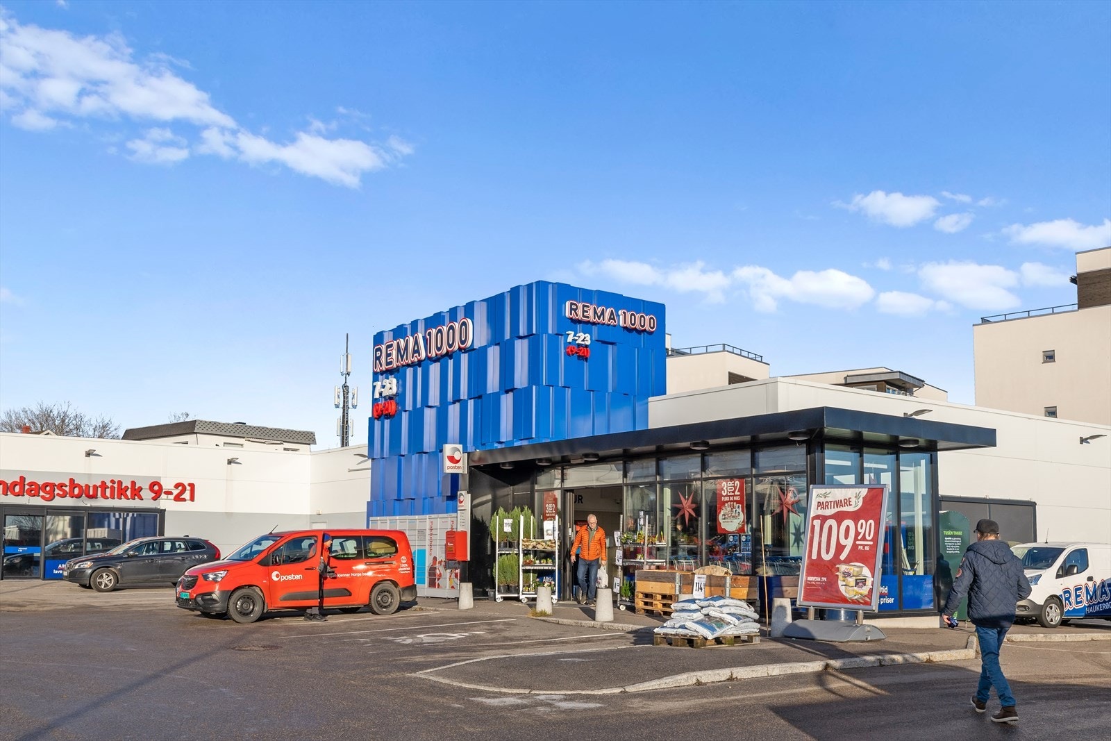 I nærområdet finner du flere dagligvarebutikker. Her har du alt innen rekkevidde! Galleribilde