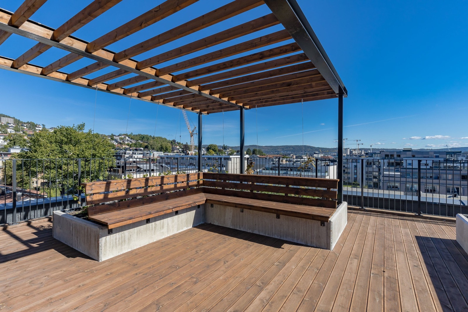 Her er det etablert sittegrupper til glede for beboere. Galleribilde