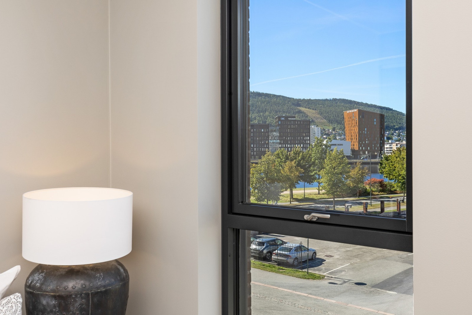 Utsikten fra soverommet. Galleribilde