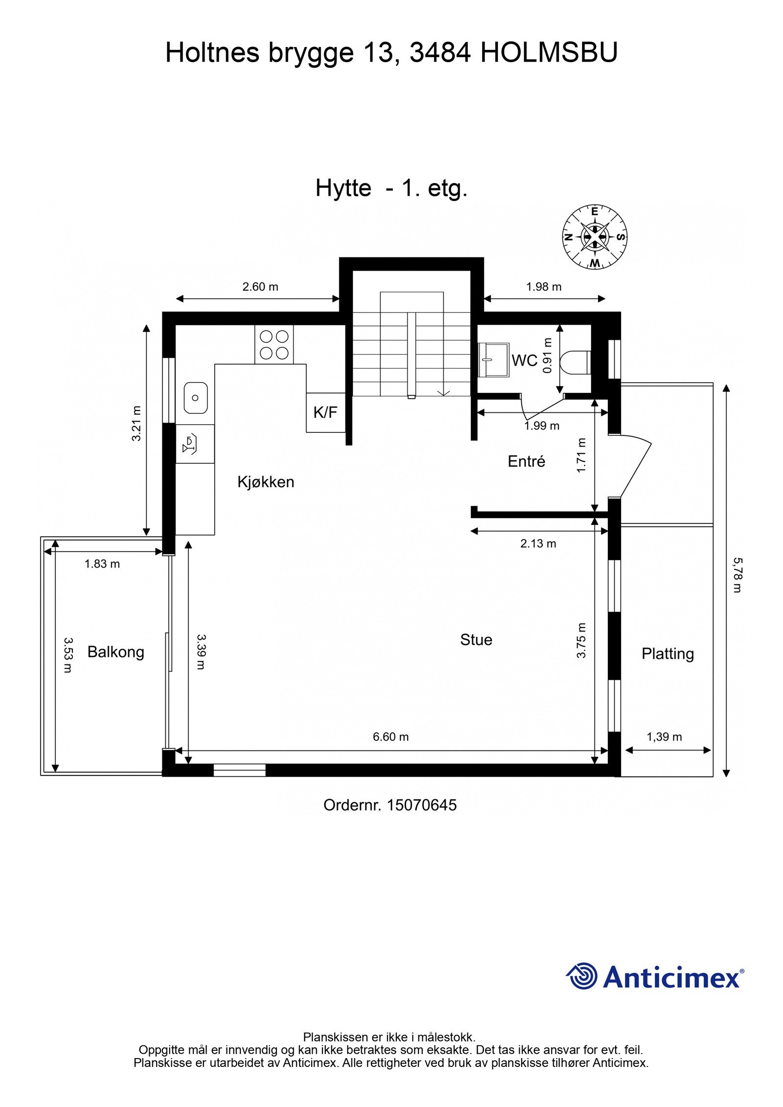 Plantegning 1.etasje. Galleribilde